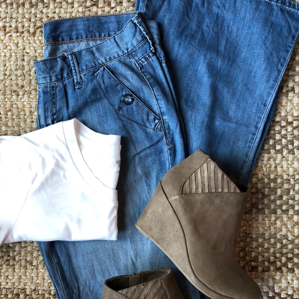 Women's Old Navy wide leg jean
